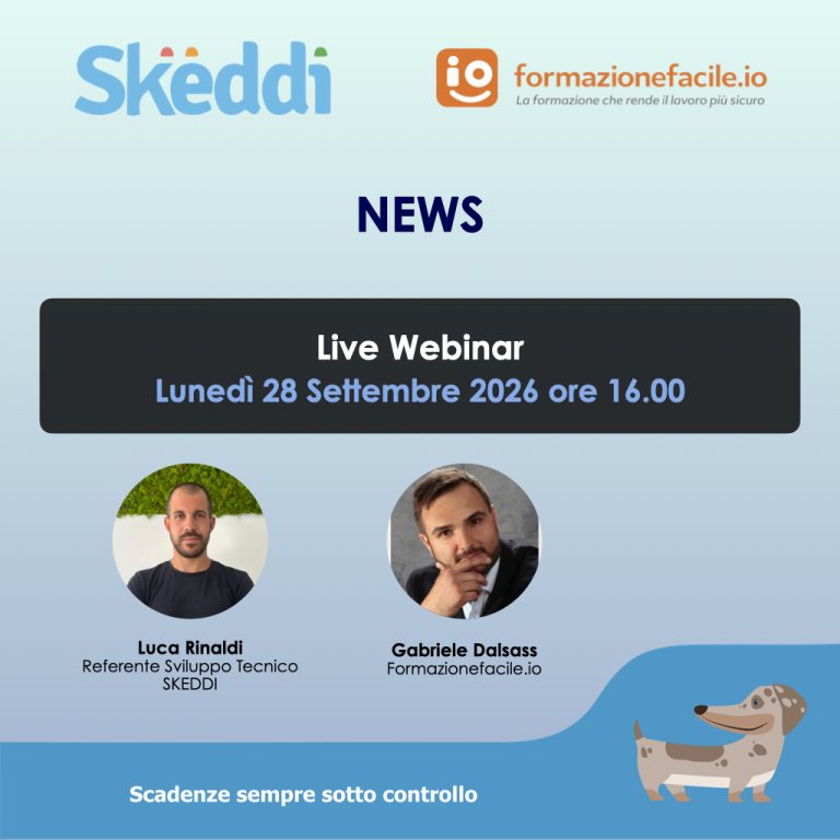 Webinar Skeddi Formazionefacile.io